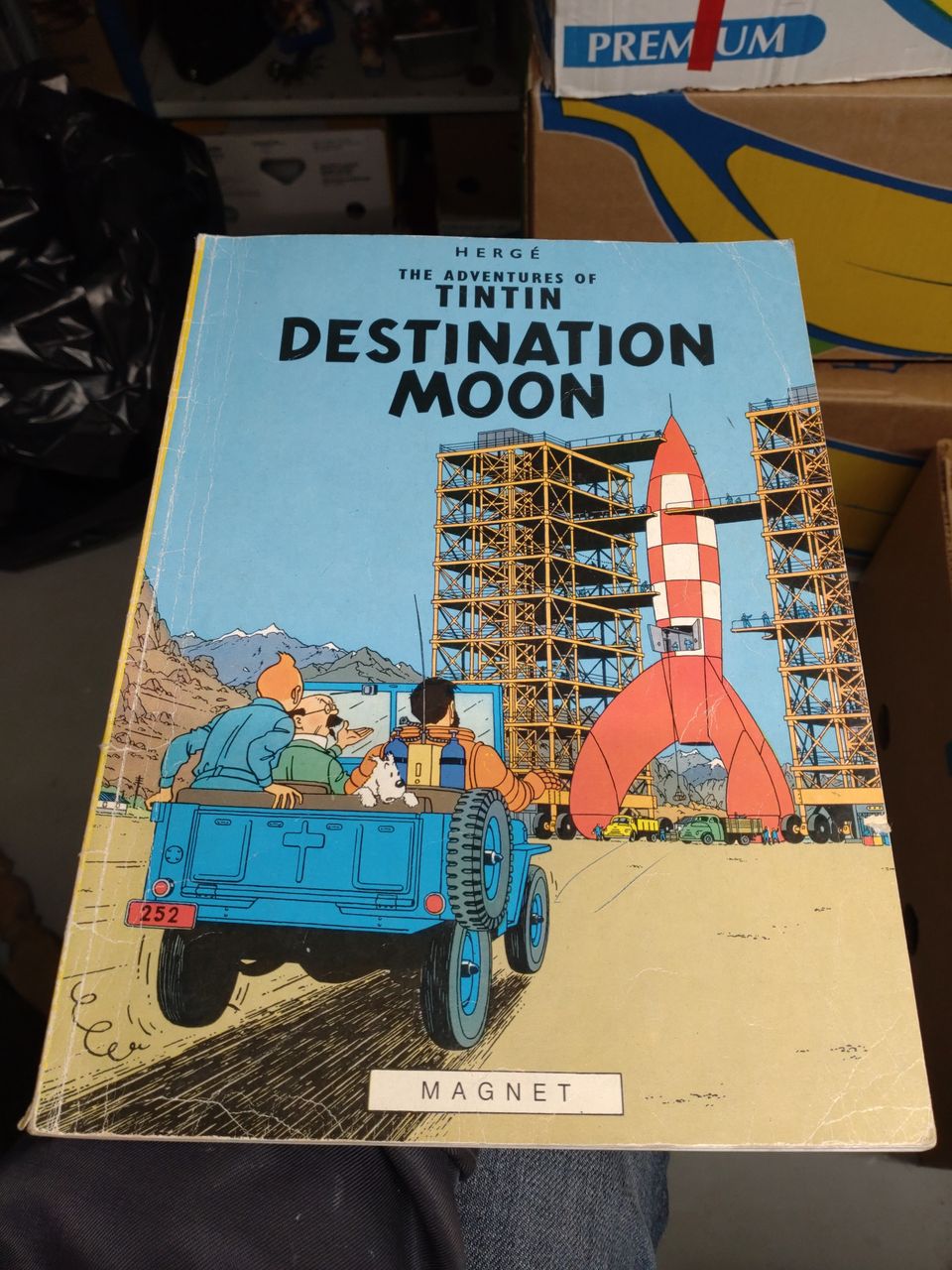 Tintin Destination Moon 1982