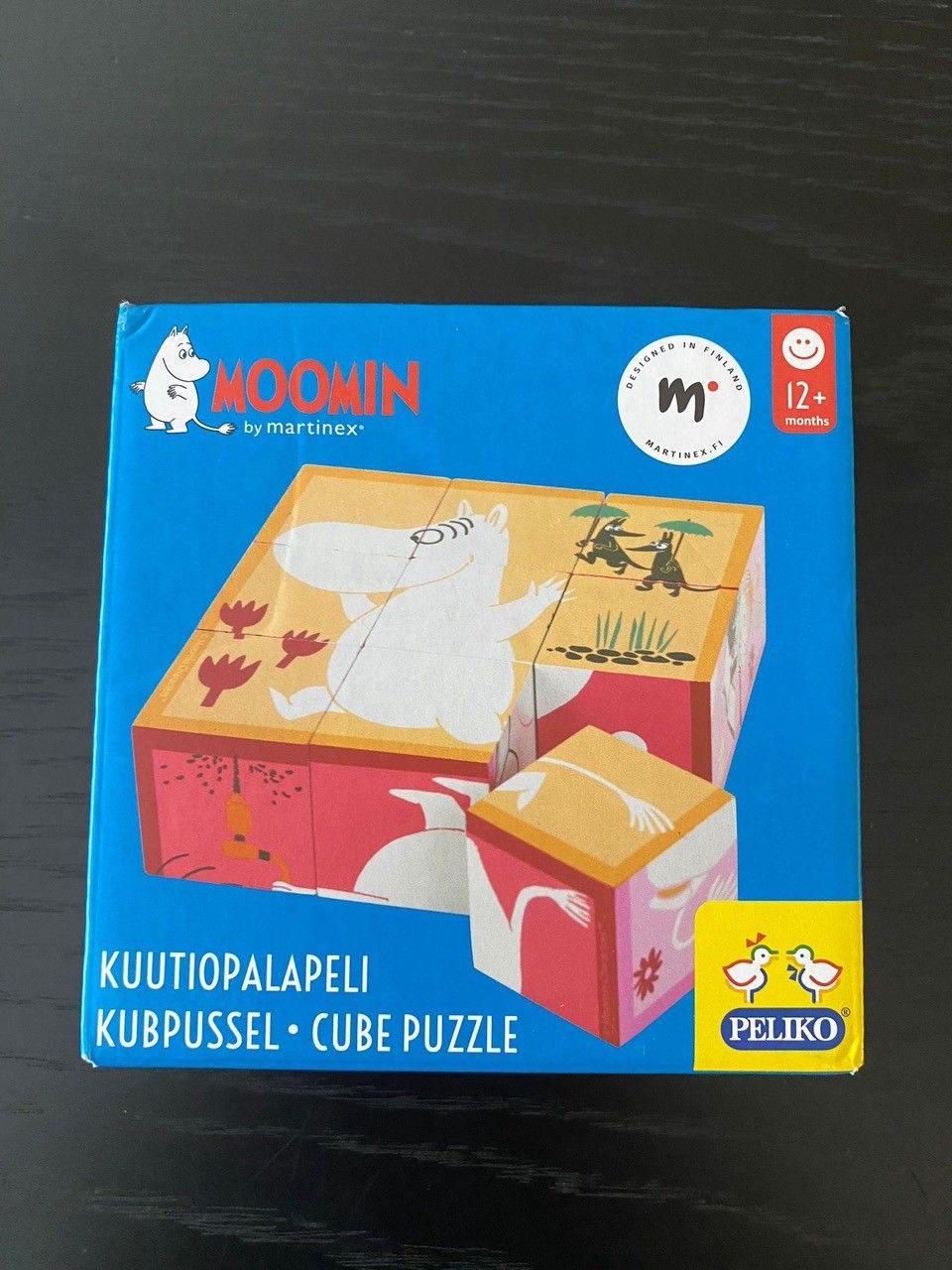 Moomin kuutiopalapeli 12+ kk