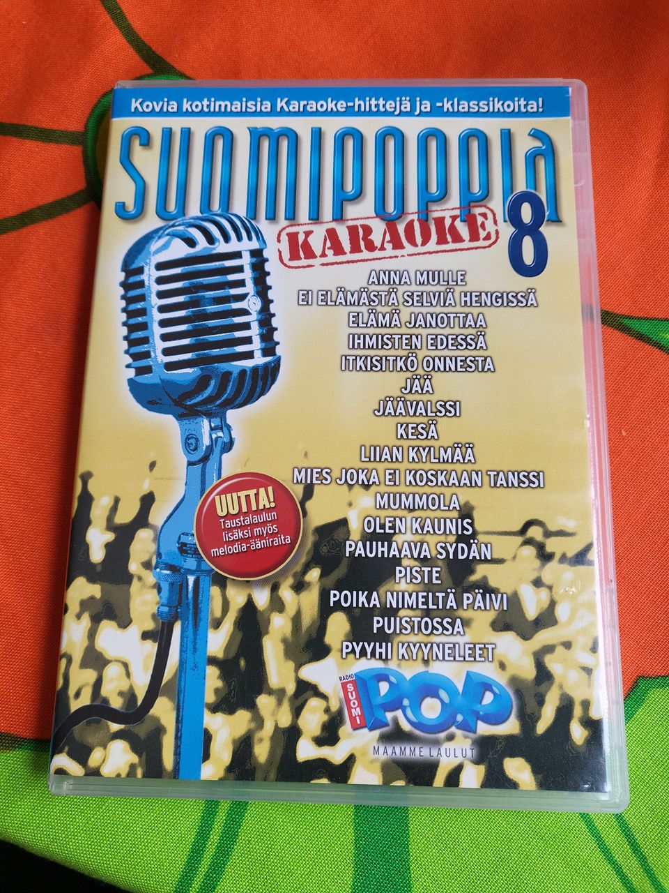 Suomipoppia karaoke 8 DVD
