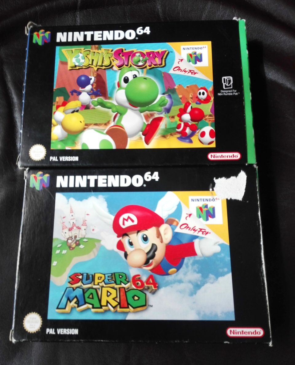 Super Mario 64 & Yoshi's story, Nintendo 64