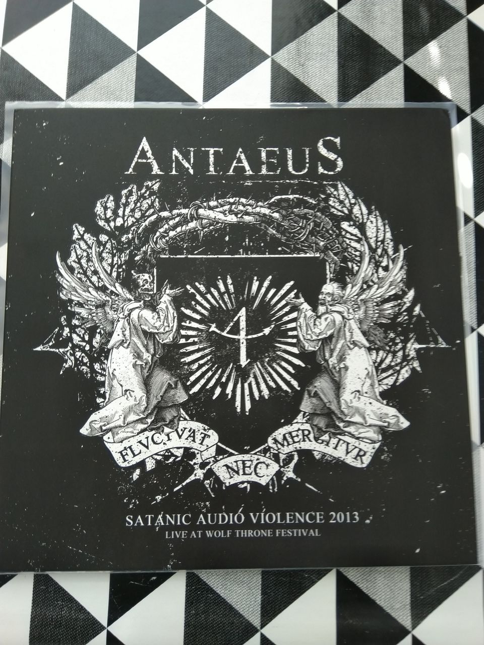 Antaeus – Satanic Audio Violence 2013: Live At Wolf Throne Festival LP, harmaa