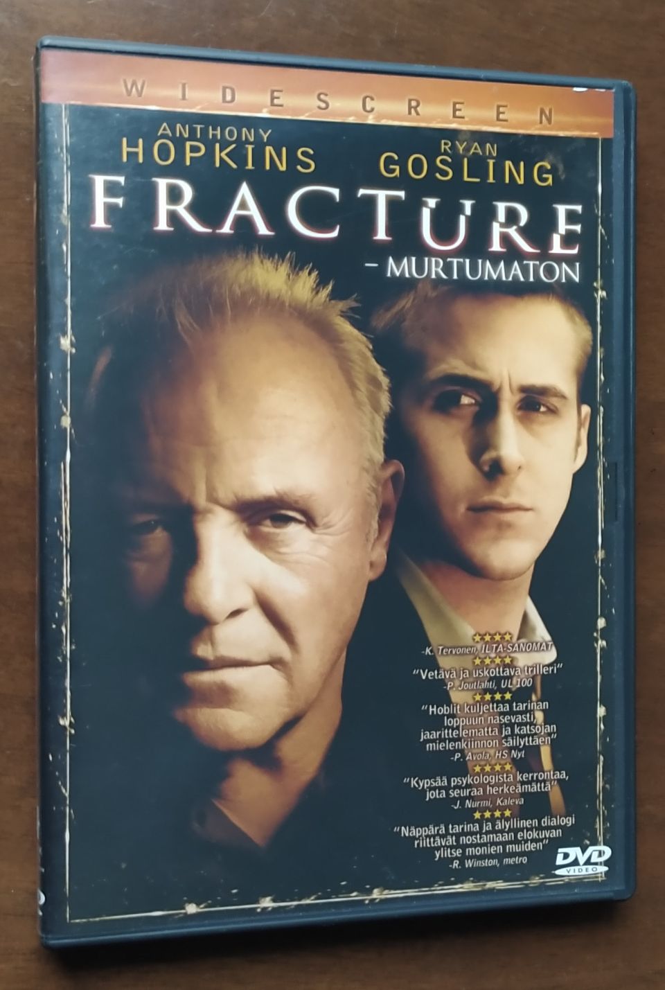 Fracture - murtumaton DVD