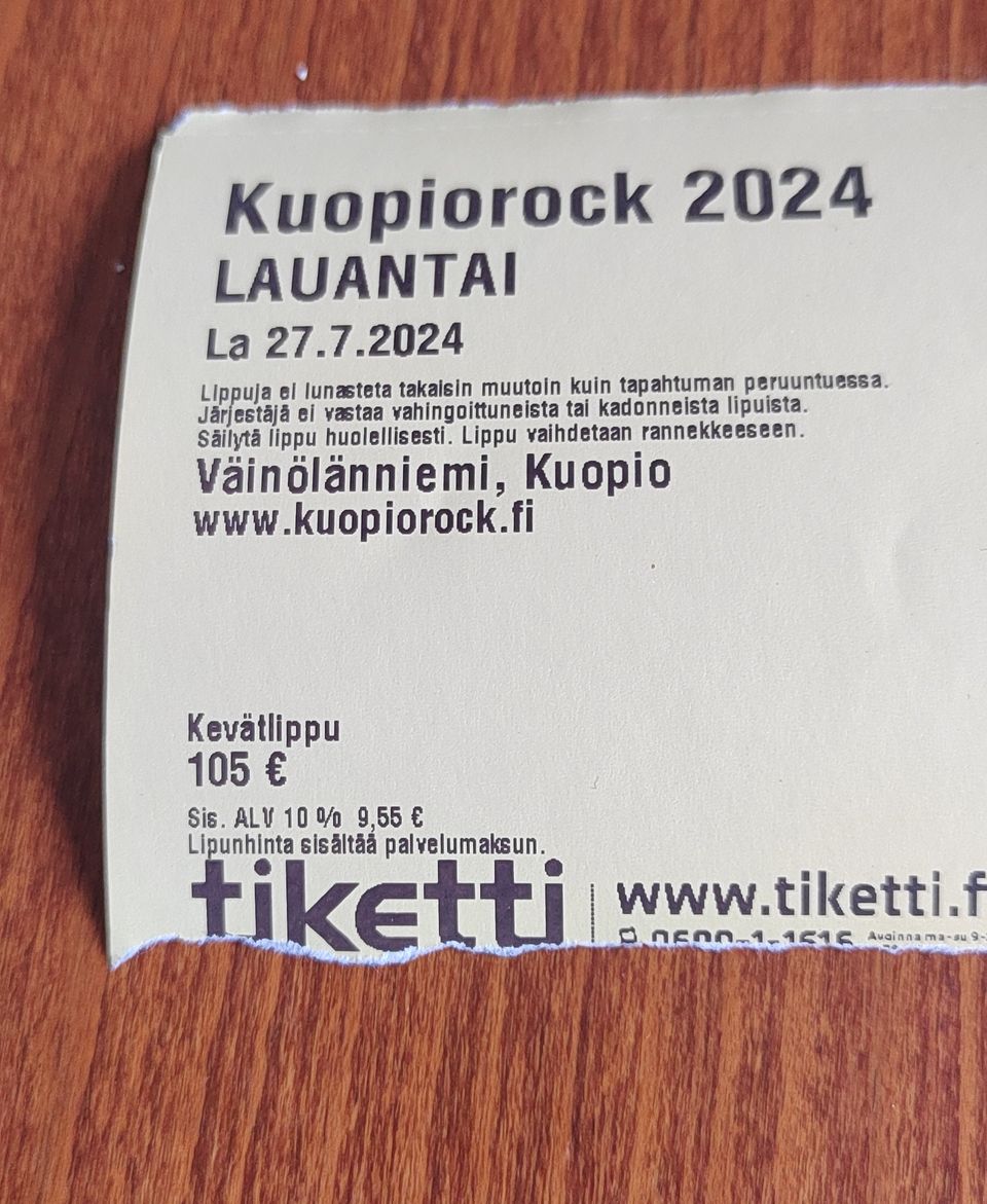 Kuopio rock 2024