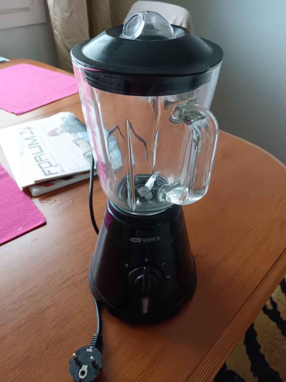 OBH Nordica frutti blender steel-tehosekoitin