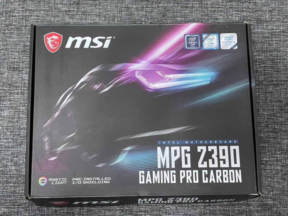 Intel i7-9700k/MSI MPG Z390 Gaming Pro Carbon/Corsair 16GB (2x8GB) DDR4-3600