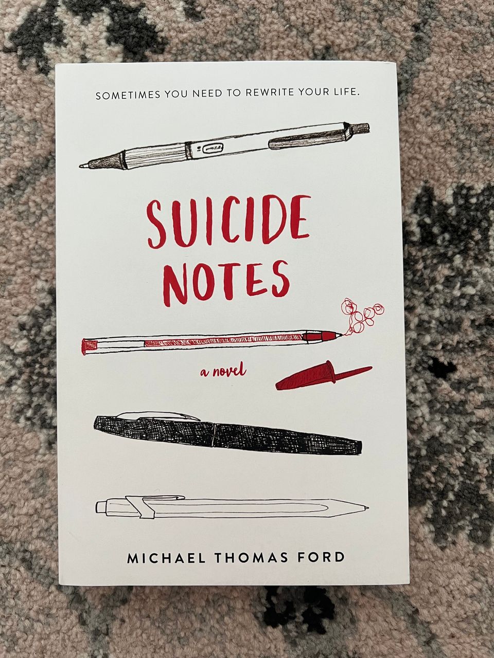 Suicide Notes Michael Thomas Ford YA kirja
