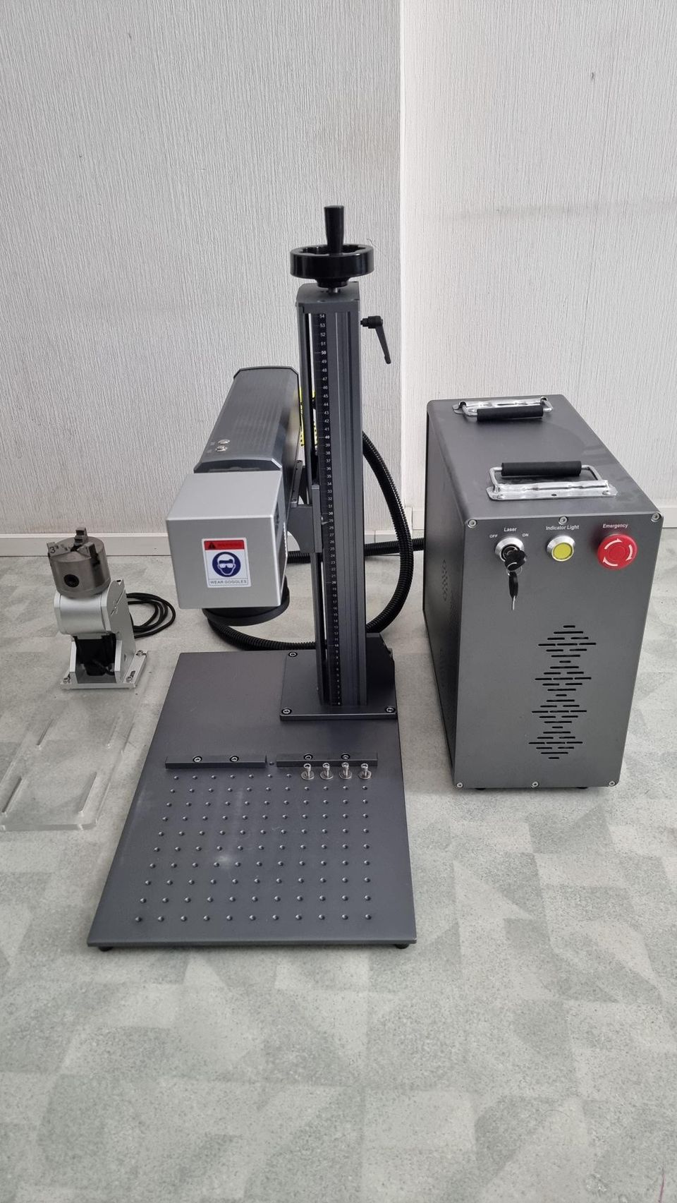 Raycus 50W Fiber laserkaiverruskone