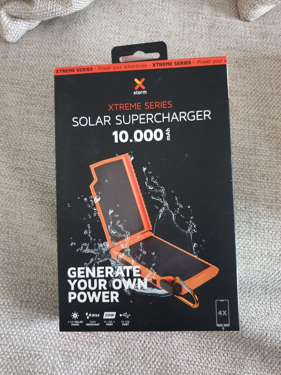 Varavirtalähde, Solar supercharger 10 000
