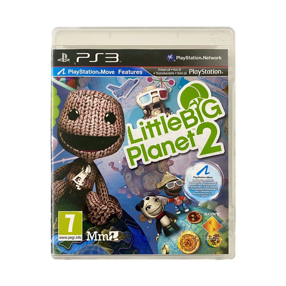 Little Big Planet 2 - PS3 (+paljon muita pelejä)