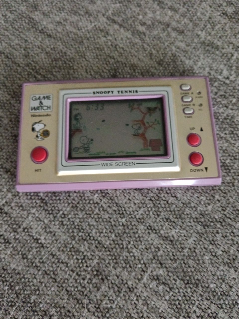 Game&Watch Snoopy tennis