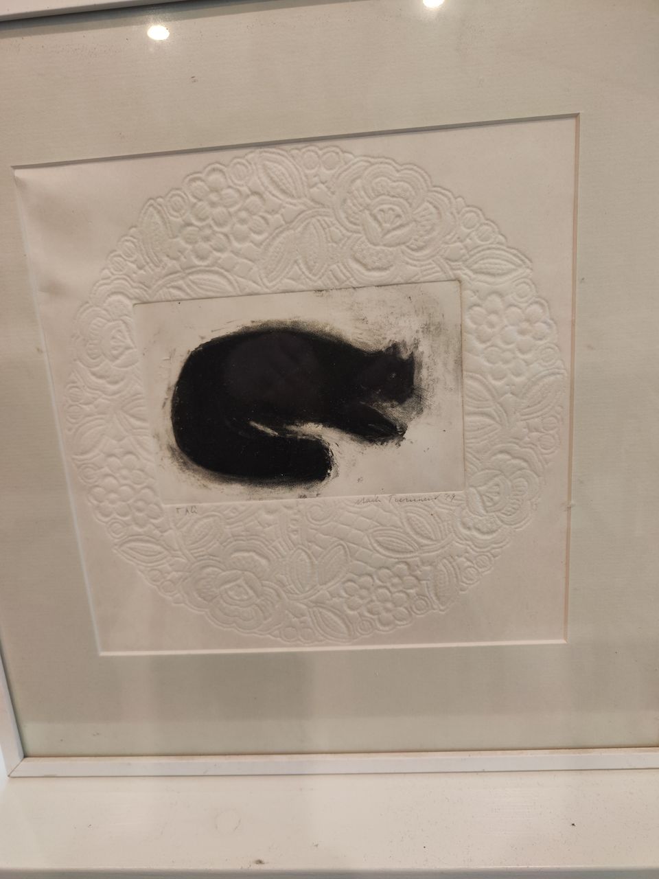 Musta kissa Maila Turusen työ