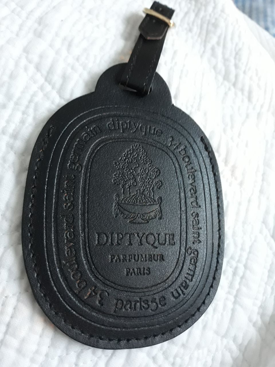 Diptyque Paris matkalaukun osoitekotelo uusi