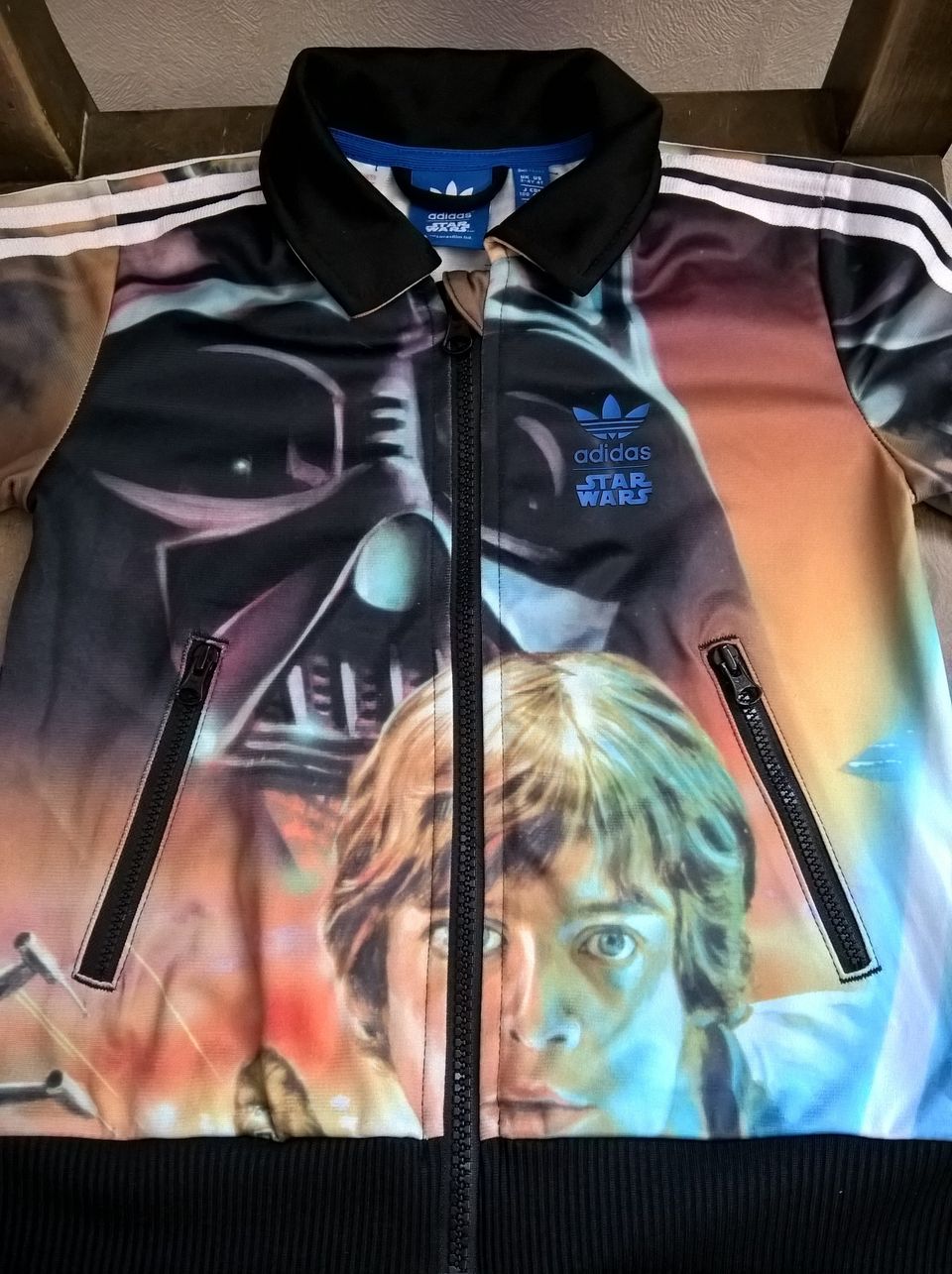 Uusi Adidas Star Wars verkkatakki Lucasfilm ltd (104cm)