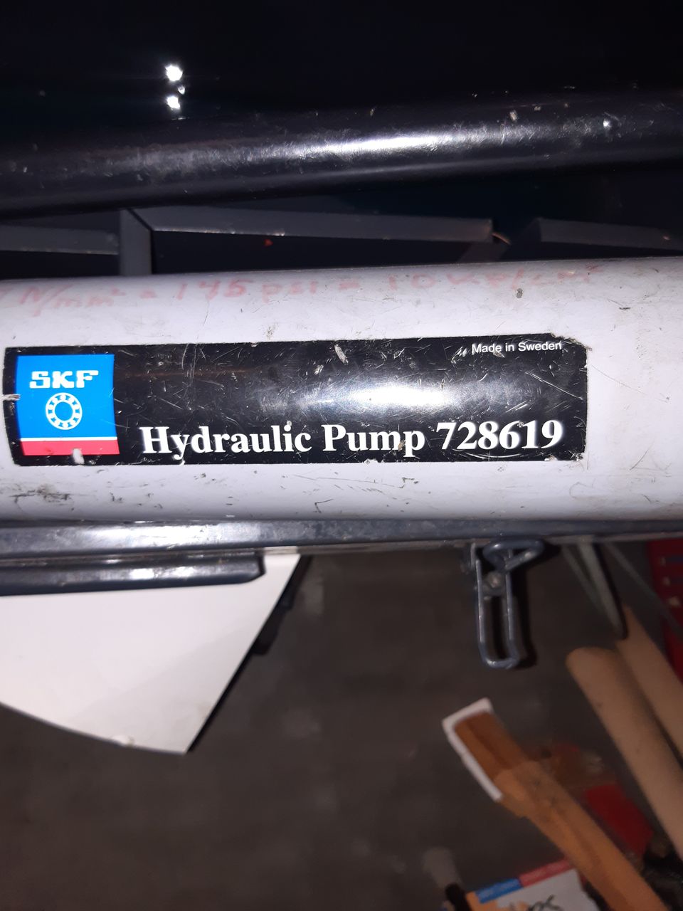 SKF hydraulipumppu 1500 bar