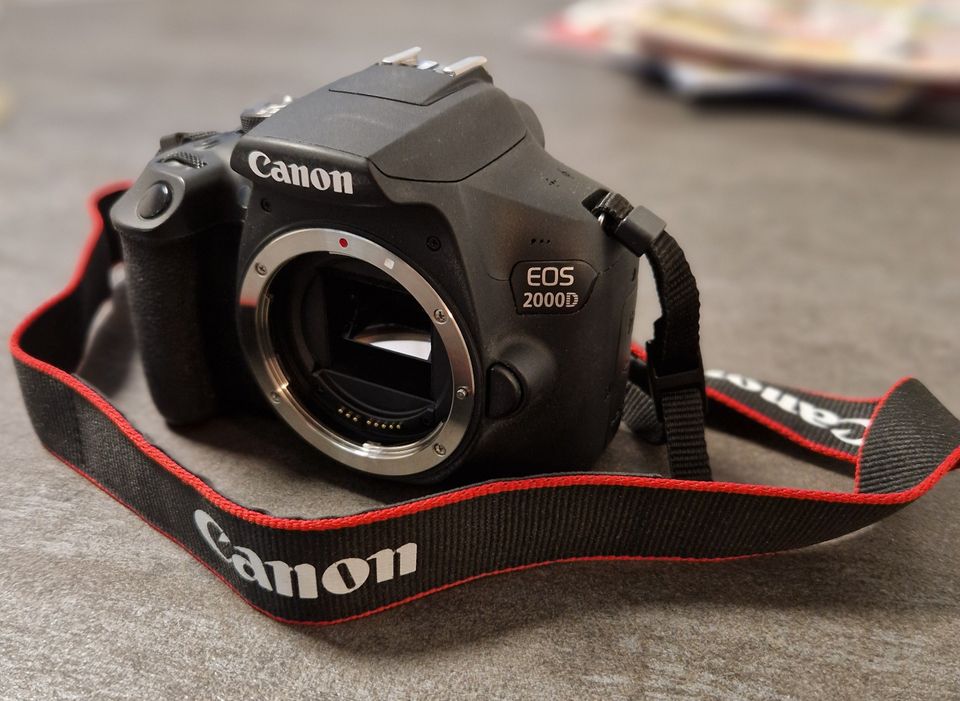 Canon EOS2000D hyväkuntoinen kamera