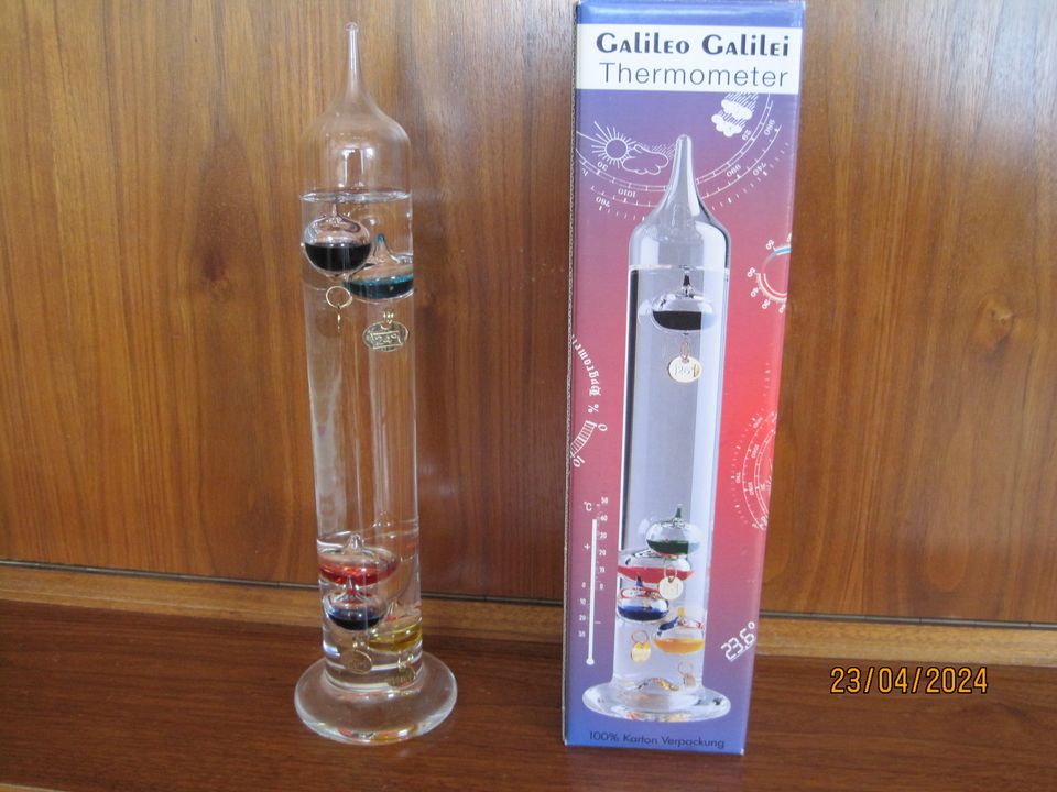 Galileo Galilei lämpömittari