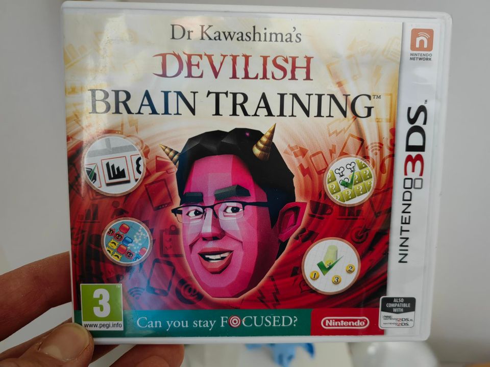 Keskittymisharjoittelua - Dr Kawashima's Devilish Brain Training
