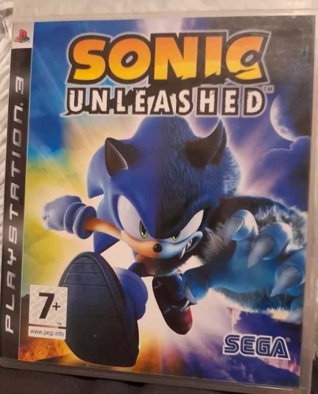 Sonic Unleashed PS 3 peli