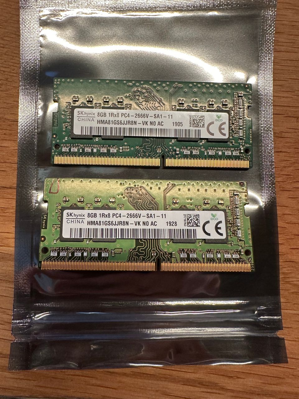 8GB DDR4 SO-DIMM 2kpl