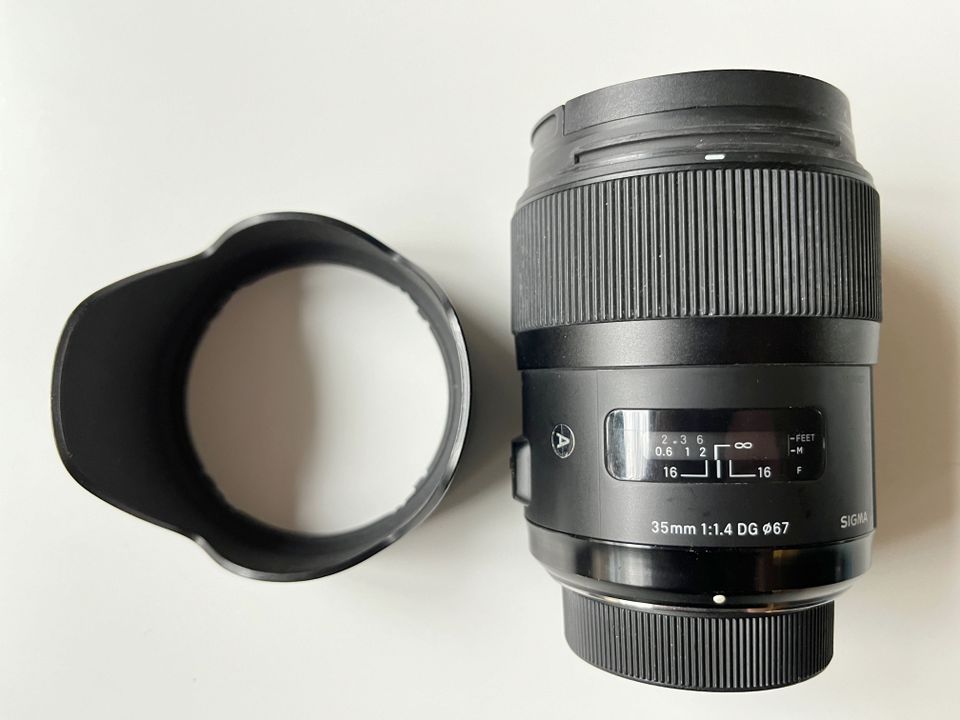 Sigma 35mm f/1.4 A DG HSM -objektiivi, Nikon