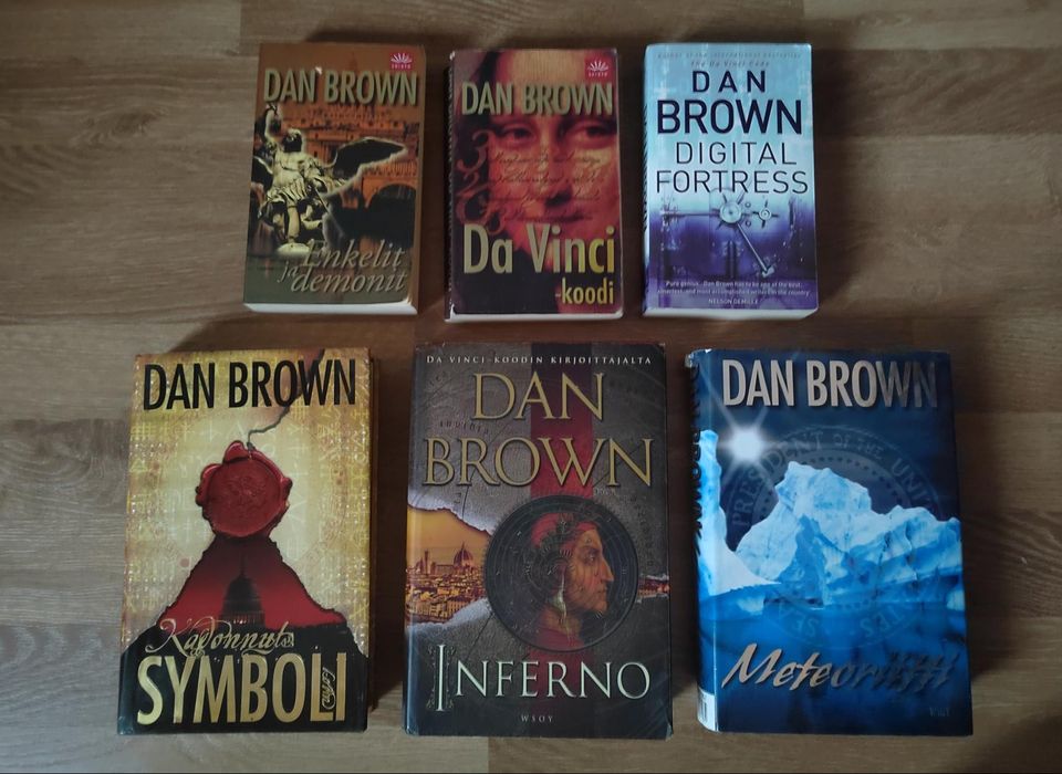 Dan Brownin kirjoja