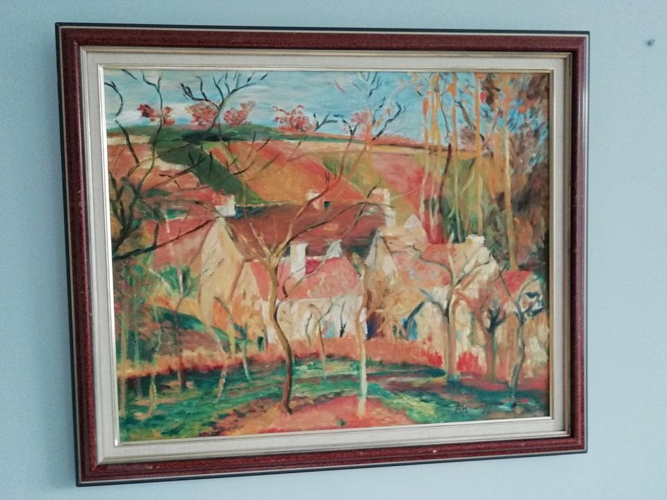 60x60 cm öljyväritaulu