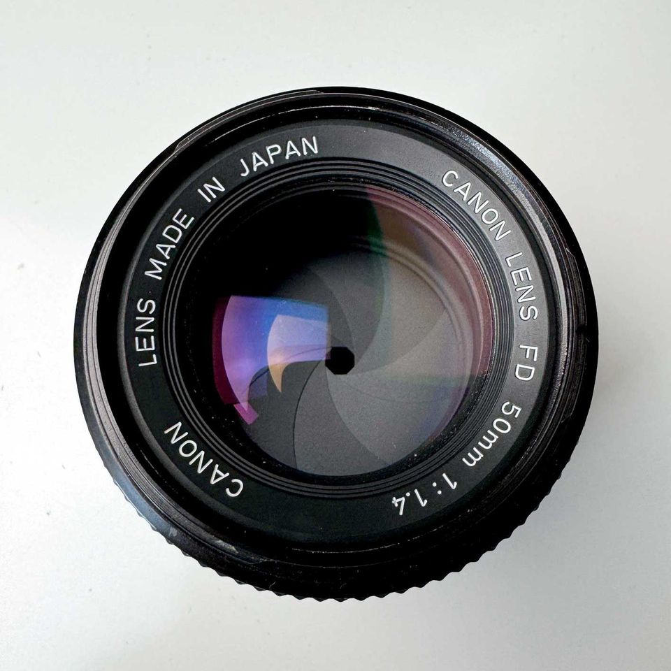 Canon FDn 1.4/50mm - hieno yksilö