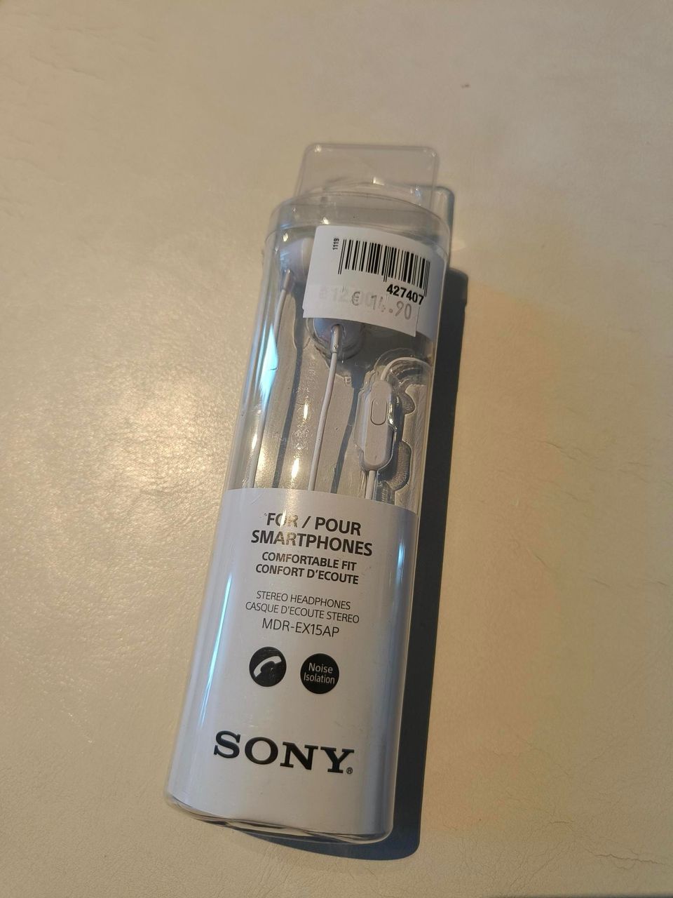 Sony nappikuulokkeet