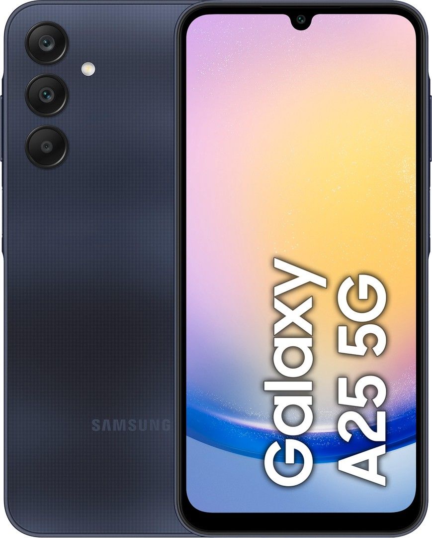 Samsung Galaxy A25 5G älypuhelin 8/256 GB (musta)