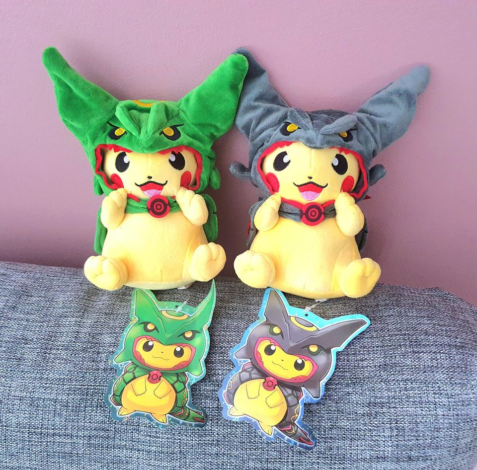 Rayquaza Pikachu-pehmolelut