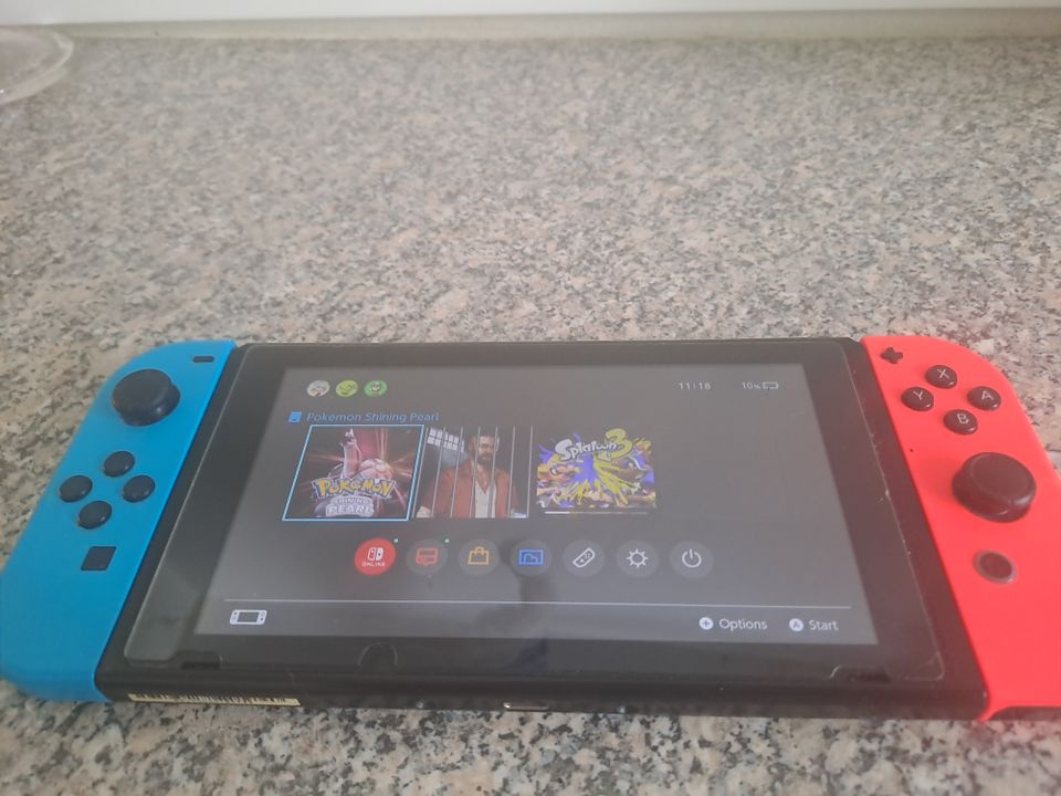 Nintendo Switch 16gb SD kortilla