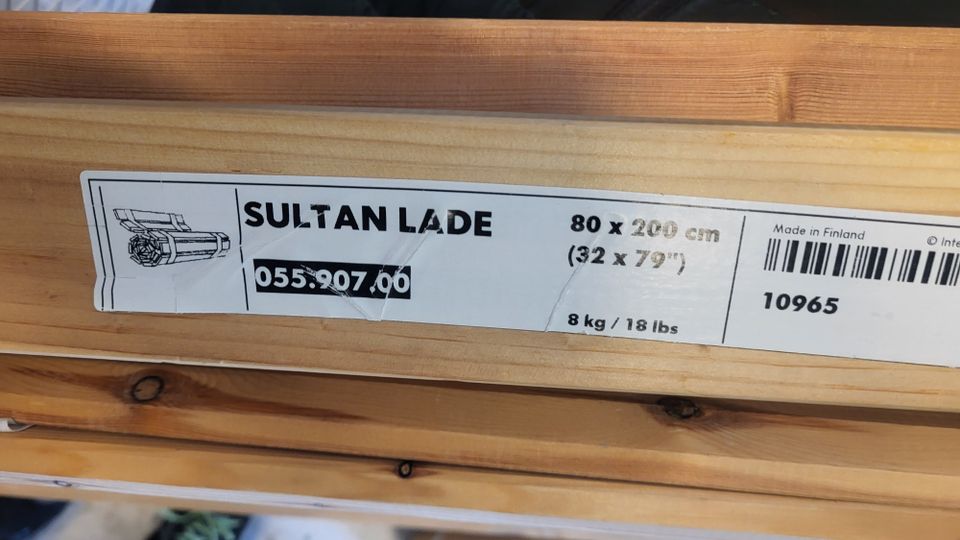 Ikean Sultan Lade sälepohja