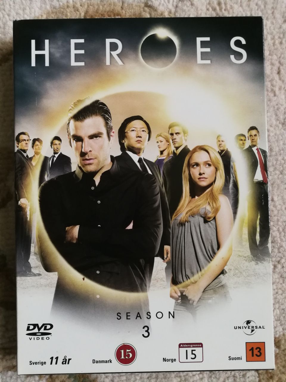 Heroes kausi 3 DVD
