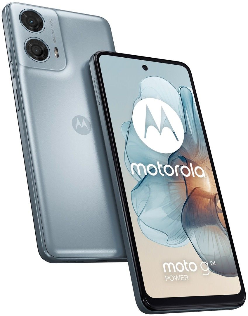 Motorola G24 Power älypuhelin 8/256 GB (Glacier Blue)
