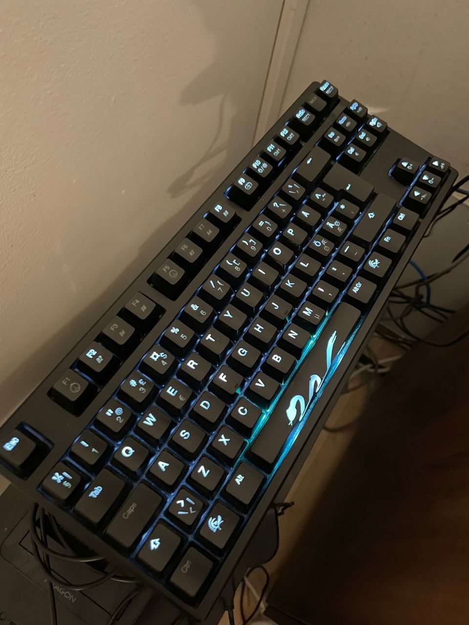 VIALLINEN Ducky Shine3 TKL Cherry Blue