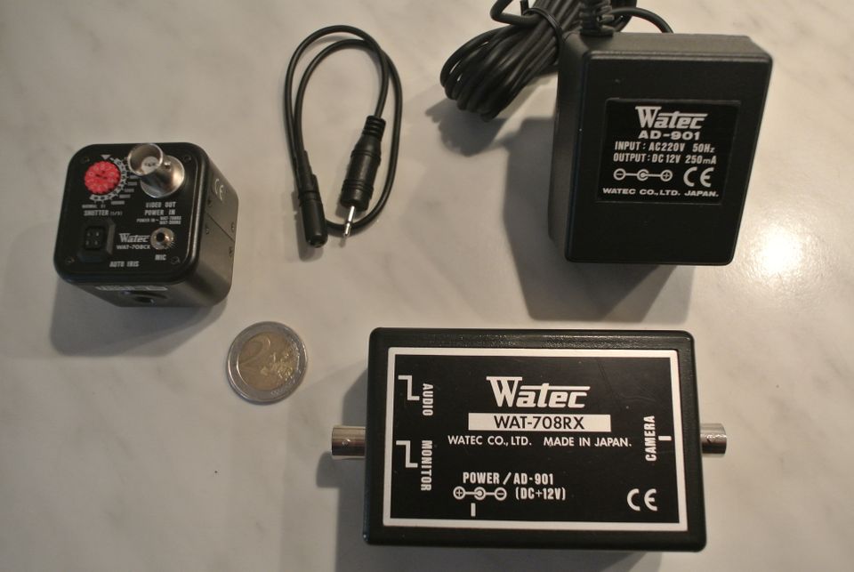 CCD kamera Watec Wat-708 cx 2 kpl