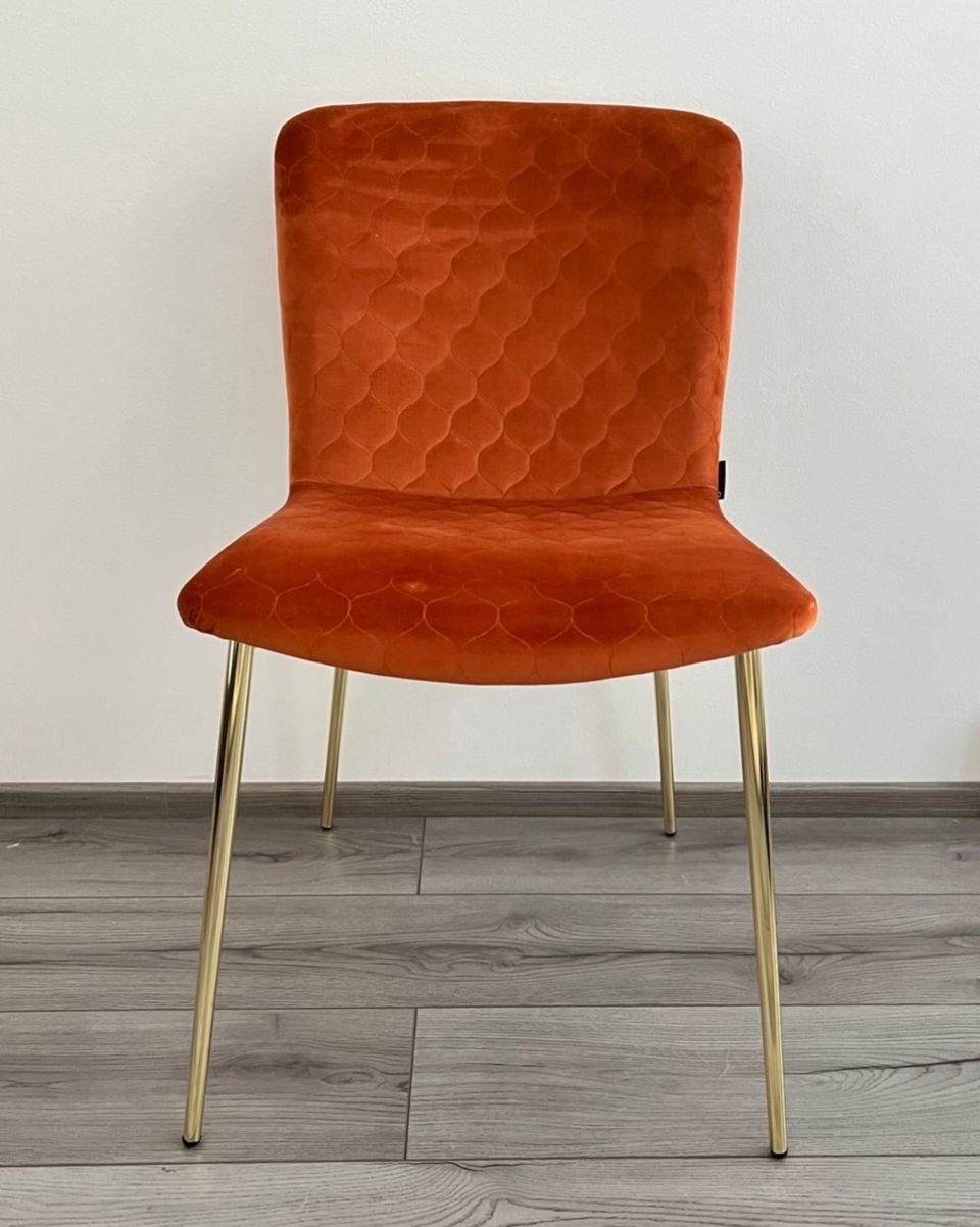 CALLIGARIS Love-tuoli oranssi/messinki