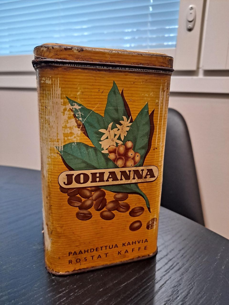 Johanna kahvipurkki