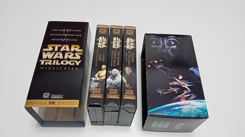 Star wars trilogy widescreen