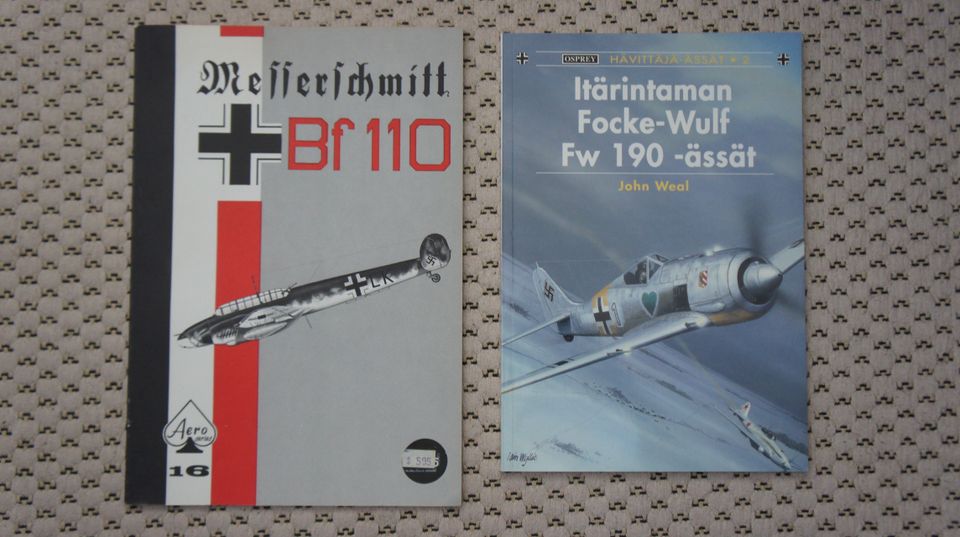 MESSERSMITH BF 110 & FW 190 HÄVITTÄJÄ-ÄSSÄT