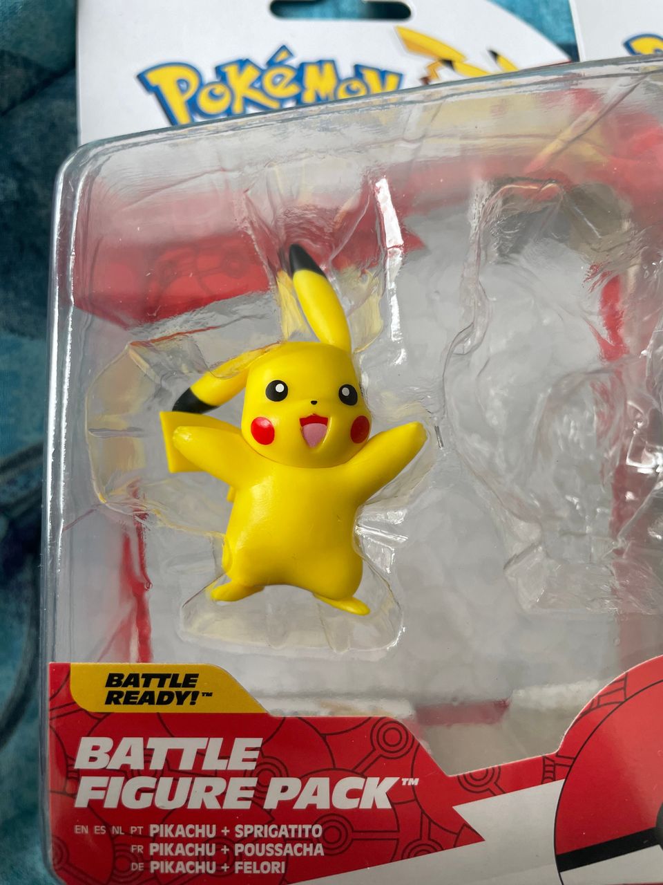 Pikachu Battle Figure (uusi)