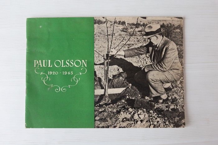 Paul Olsson 1920-1945 -painotuote