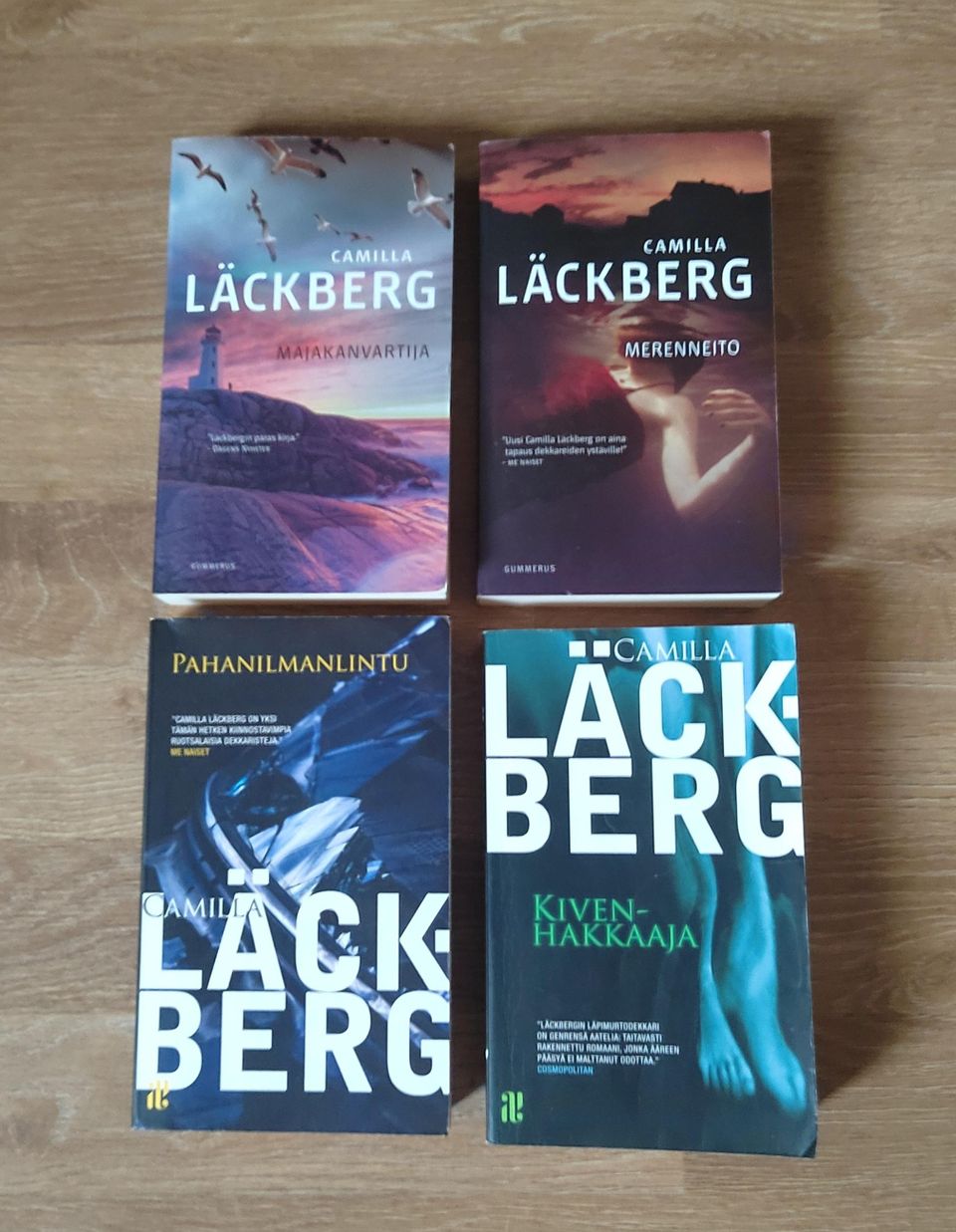 Camilla Läckbergin kirjoja