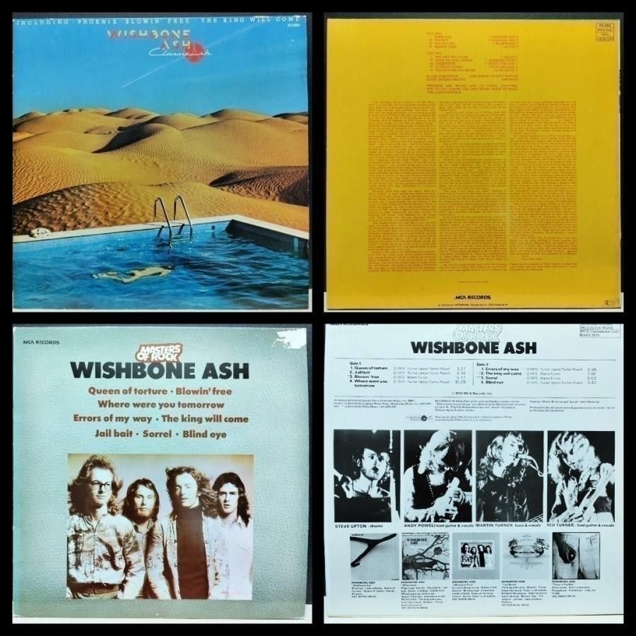 2 kpl Wishbone Ash LP