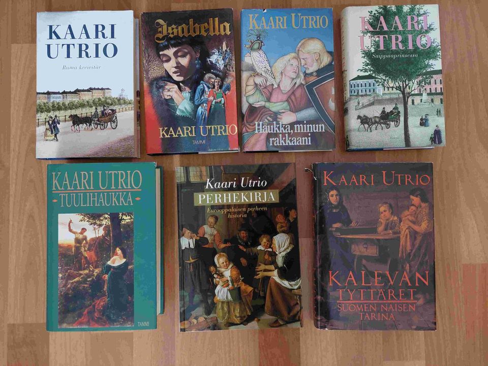 Kaari Utrio kirjoja