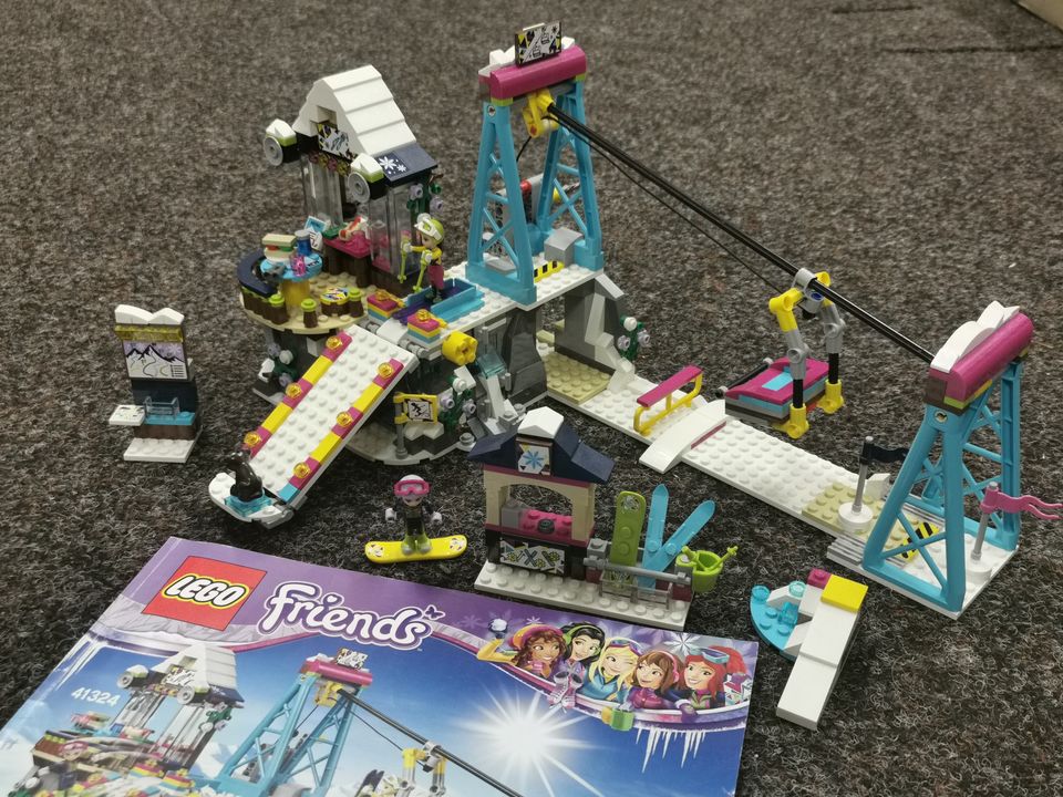 LEGO Friends 41324 - Laskettelukeskuksen hiihtohissi (ohje mukana)