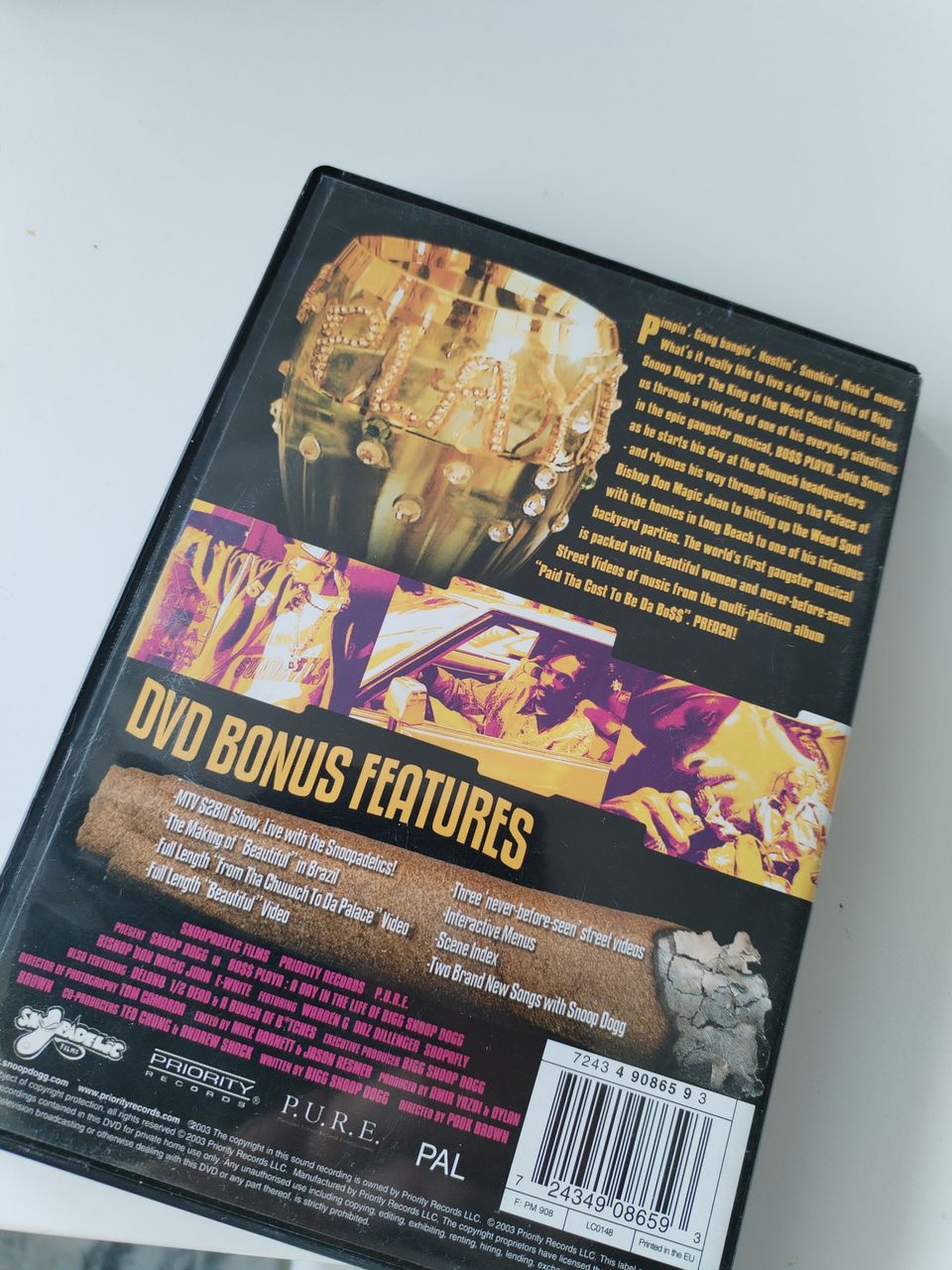 Snoop Dogg musikaali dvd