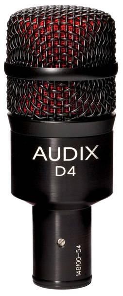 Audix D2 ja D4 mikrofonit