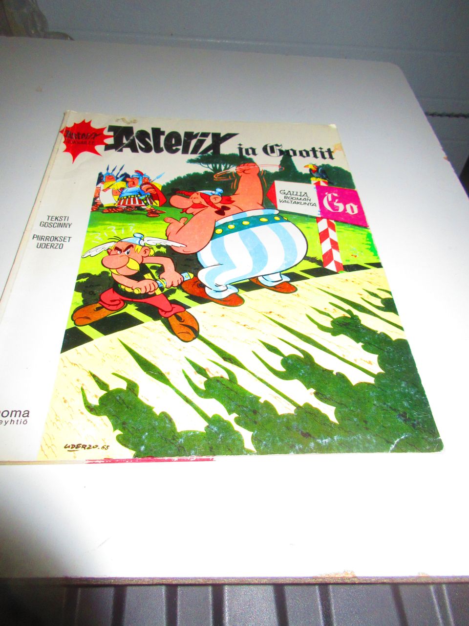 Sarjakuvaalbumi Asterix ja gootit