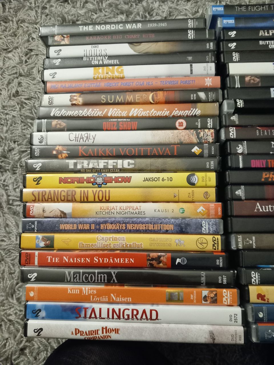 DVD filmejä
